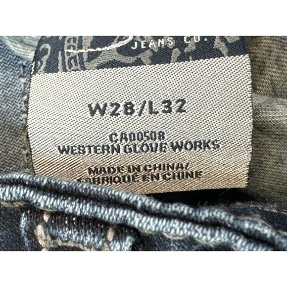 Silver Jeans Co. Suki Surplus Womens Bootcut Jeans W28/L32 Western Glove Works - Picture 3 of 11